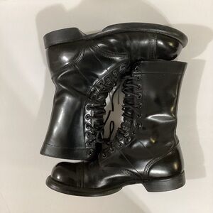 VTG Corcoran Black Military Jump Boots